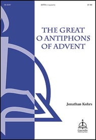 The Great O Antiphons of Advent SATB choral sheet music cover Thumbnail